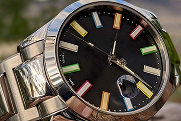 青岛劳力士手表日期不准